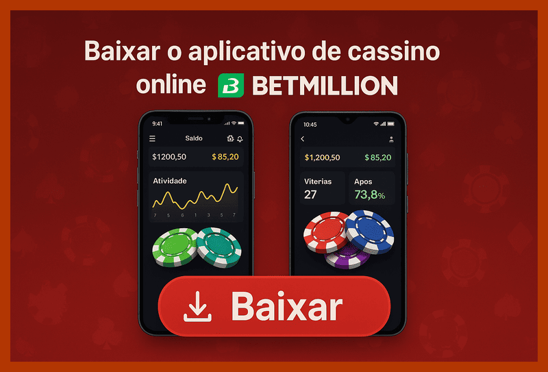 Baixar o BETMILLION Cassino App