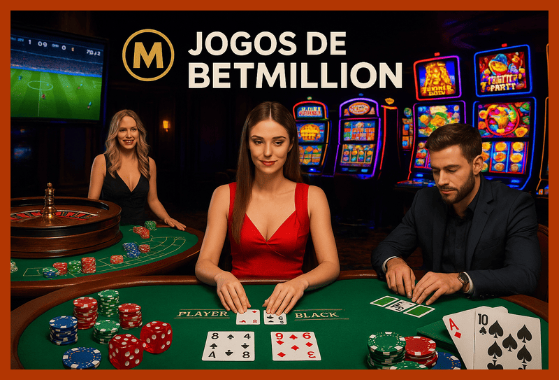 Jogos de cassino online inovadores e emocionantes na BETMILLION